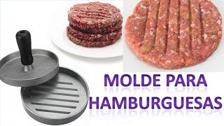 Utensilios De Cocina Para Hacer Hamburguesas Perfectas [upl. by Eibocaj678]