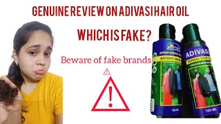 Adivasi hair oil review [upl. by Ellesig543]