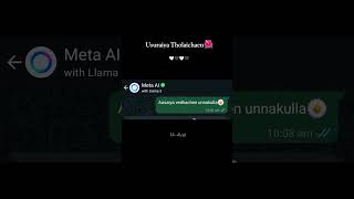 Usuraiya Tholaichaen song whatsapp status youtubeshorts love trending [upl. by Leahcimnaj]