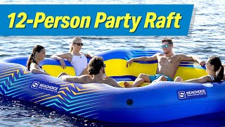 Introducing the 12Person Inflatable Party Raft [upl. by Airun]