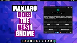 Manjaro Makes Desktop Linux Look GOOD [upl. by Yanaj609]