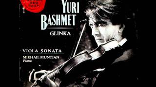 Glinkacompl BorisovskyViola Sonata in d minor Complete [upl. by Ycak325]