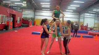 Cheerleading stunts [upl. by Elwaine]