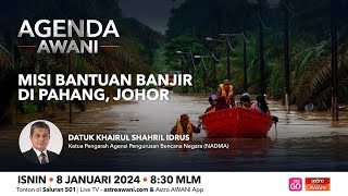 Agenda AWANI Misi bantuan banjir di Pahang Johor [upl. by Kirre981]