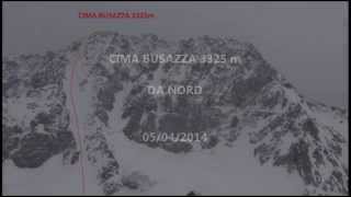 Cima Busazza Parete Nord [upl. by Anawek]