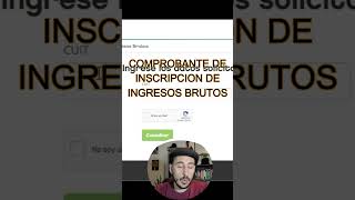 Comprobante de inscripcion de ingresos brutos en AGIP CABA agip afip monotributo impuestos iibb [upl. by Willock]