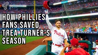 THAT TIME Phillies Fans Turned Trea Turners Season Around [upl. by Davida]