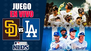 🔴 EN VIVO Padres vs Dodgers NLDS Game 1 05102024 MLB LIVE [upl. by Preuss]