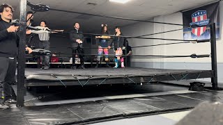 Shook Crew vs Delta House Victory Pro Wrestling Main Event Ring Introductions 111823 [upl. by Fricke395]