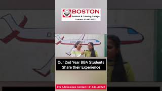 Our 2nd Year BBA Students Share their Experience  Boston College  100 Job Placement Guarantee [upl. by Boigie]