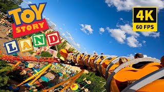 Slinky Dog Dash Coaster FULL POV  Toy Story Land  Disneys Hollywood Studios  Walt Disney World [upl. by Namrac352]