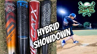 Hybrid Showdown  Marucci CAT X Connect  Louisville Slugger Select PWR  Easton Encore  USSSA bats [upl. by Fisoi876]