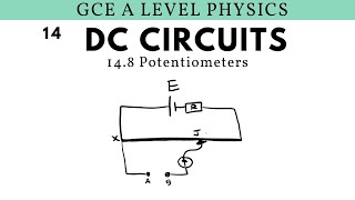 GCE A Level Physics  Potentiometers DC Circuits Chapter [upl. by Silvain]