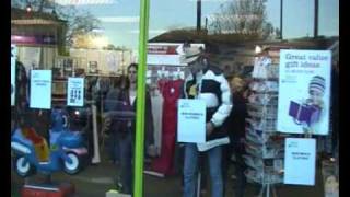 PwC StoreWars Living Mannequins at Barnardos Brixton [upl. by Dietsche]