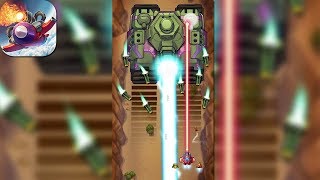 Wind Wings Space shooter  Android iOS Gameplay [upl. by Ahtenak]