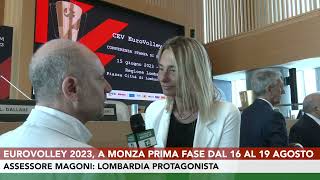 Eurovolley 2023 a Monza prima fase dal 16 al 19 agosto [upl. by Leribag166]