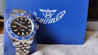 Squale 1545 GMT 30 Bar Il Sub GMT [upl. by Donata]