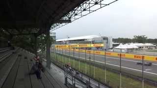 The view from Grandstand 24 Vedano at Monza 2014 Italian Formula 1 Grand Prix [upl. by Ansilme]