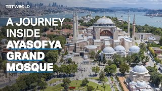 Istanbul’s Ayasofya Grand Mosque captured by drone [upl. by Ibbie]