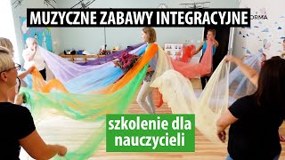 Muzyczne Zabawy Integracyjne  trailer szkolenia dla nauczycieli [upl. by Jaquenette]