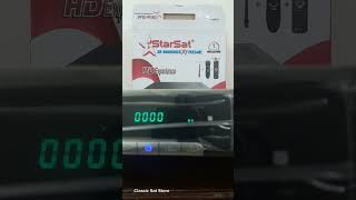 Starsat SR90000 HD Extreme HEVC l First time Boot l English [upl. by Adiaj34]