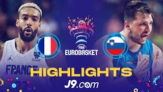 France 🇫🇷  Slovenia 🇸🇮  Game Highlights  FIBA EuroBasket 2022 [upl. by Kariotta]