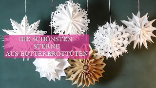 DIE SCHÖNSTEN STERNE AUS BUTTERBROTTÜTEN [upl. by Huebner891]