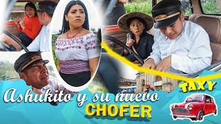 ashukito contrata un nuevo chofer para su taxi ft Romel Rap [upl. by Nawd]