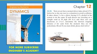 1213  Rectilinear Kinematics Engineering Dynamics Hibbeler 14th Edition  Engineers Academy [upl. by Atiram146]