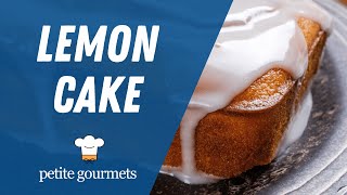 Glazed Lemon Pound Cake Recipe [upl. by Yvonne]