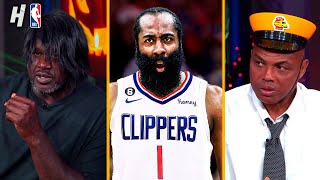 Inside the NBA reacts to James Harden Trade to Clippers [upl. by Vita]