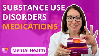 Medications for Substance Use Disorders Therapies  Psychiatric Mental Health  LevelUpRN [upl. by Newlin120]