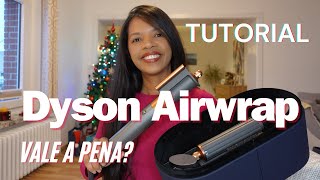 Tutorial do secador de cabelos multiuso da Dyson airwrap Vale a pena [upl. by Ursa]