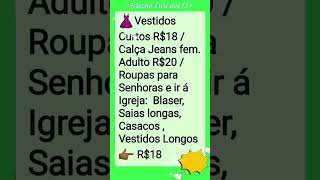 🎁💫REPASSO TODO ESTOQUE Á R950 unidades Brechó Iriri dos 15 IririAnchietaES [upl. by Hesta]