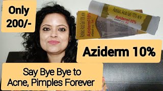 All in 1 cream with all benefits  Azelaic acid cream  Aziderm 10 Review  How to use azelaic acid [upl. by Beera]