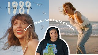 Taylor Swift  Now That We Dont Talk 1989 Vault Track Reaction  some tea on me [upl. by Lias]