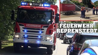 FEUERWEHR REPPENSTEDT  Einsatzfahrten amp Vorführungen  Jugend amp Aktive am Tag der offenen Tür [upl. by Harlene747]