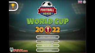 DVADI Football Heads  Qualifications  World Cup 2022  Brazil [upl. by Clari830]