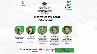 III SEPEDUC  Mostra de Produtos Educacionais [upl. by Neuburger]