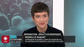 Spéciale immigration  les impacts économiques  Zone économie [upl. by Eugeniusz893]