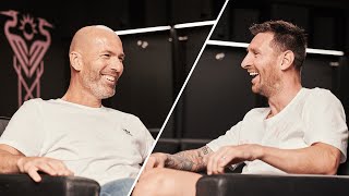 WHEN ZINEDINE ZIDANE MET LIONEL MESSI [upl. by Gershon]