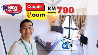 TRX View ❤️ Couple Room For Rent A4118R1 Next To Great Eastern Mall [upl. by Quiteri]