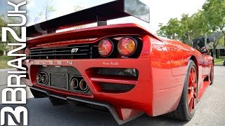 Saleen S7 Twin Turbo Competition Start and Rev [upl. by Einnaej516]