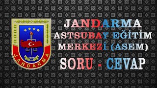 Jandarma Astsubay Eğitim Merkezi ASEM Hakkında Her Şey Soru Cevap [upl. by Noynek505]