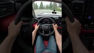 The Tundra TRD Pro Gets to 60 in 67 Seconds POV Drive shorts [upl. by Anod]