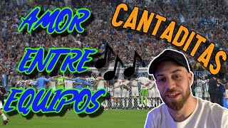 🇦🇷HINCHADA ARGENTINA DEDICANDOSE CANCIONES🇦🇷  REACCIONANDO ARGENTINA🇪🇸 [upl. by Oidgime377]