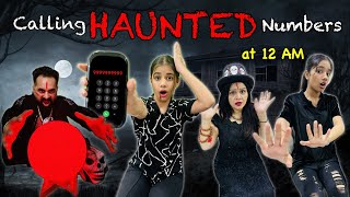 Calling SCARY Numbers You Should Never Call at 12 AM Midnight 👺 Horror Scary Video [upl. by Nair]