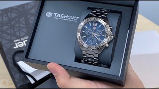 Tag Heuer Tachymeter Watch For Men Unboxing [upl. by Stephen901]