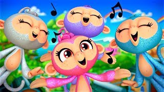 Fingerlings Tales  Happy Singing in Melody Village  Kids Cartoons [upl. by Alyahsal]