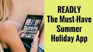 READLY  The MustHave Summer Holiday App  How To Use Readly [upl. by Eninahs853]